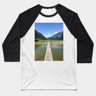 Aesthetic Lake in Hallstatt, Austria Baseball T-Shirt